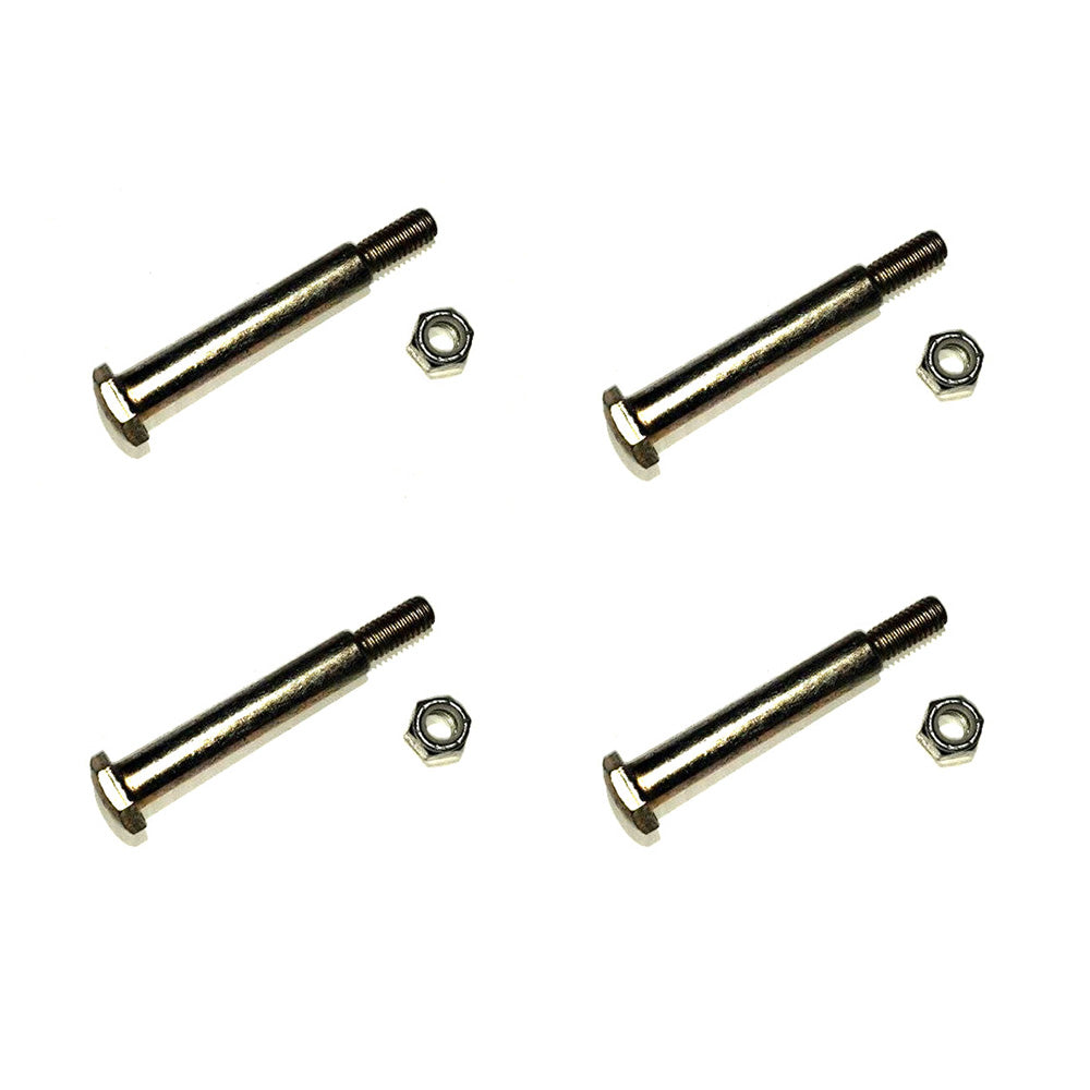 QTY 4: Wheel Bolt w/Nut
 Fits Troy Bilt Replaces 738-3056