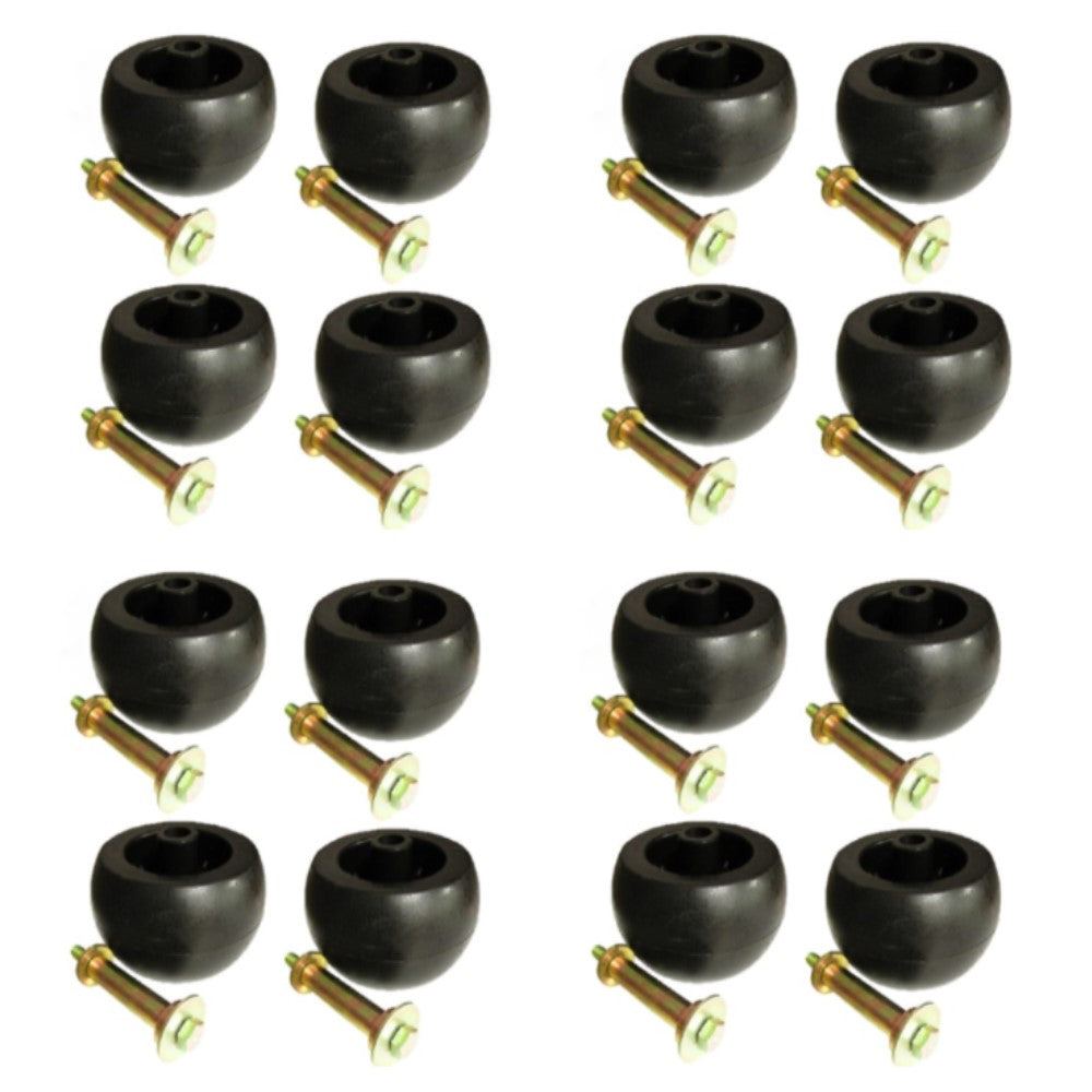 Set of Sixteen Deck Wheel Kits Fits Wright Mfg  Fits Exmark Fits Husqvarna