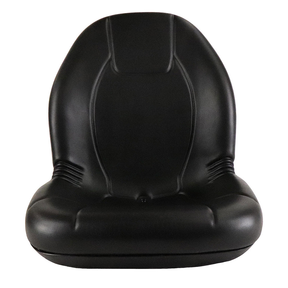 High Back Seat, Black Vinyl for Compact Tractors