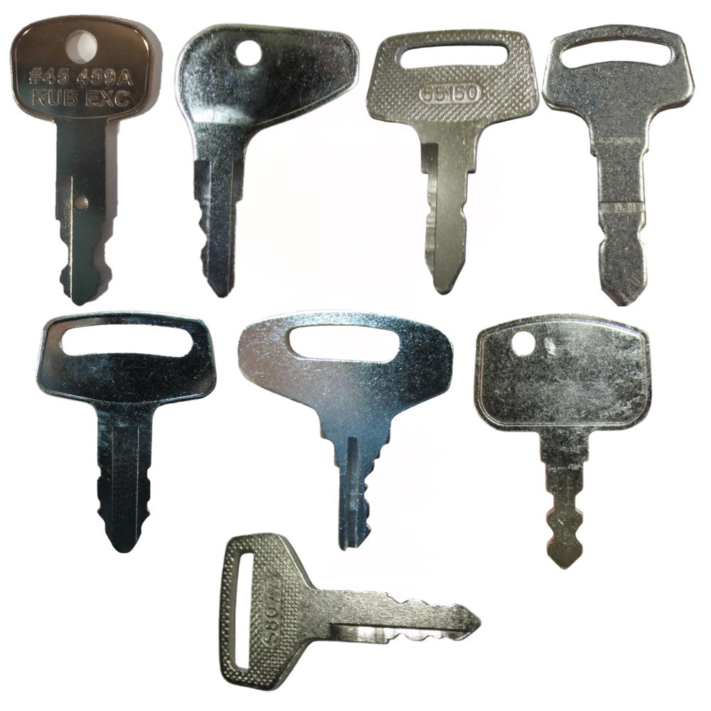 10 pc Equipment Key Set Fits Kubota Replaces 15248-63700