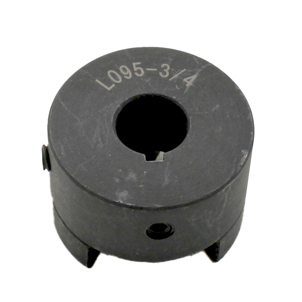L095 X 3/4 Jaw Coupling Hub with 3/16 Keyway and Set Screw Lovejoy Style L095-C