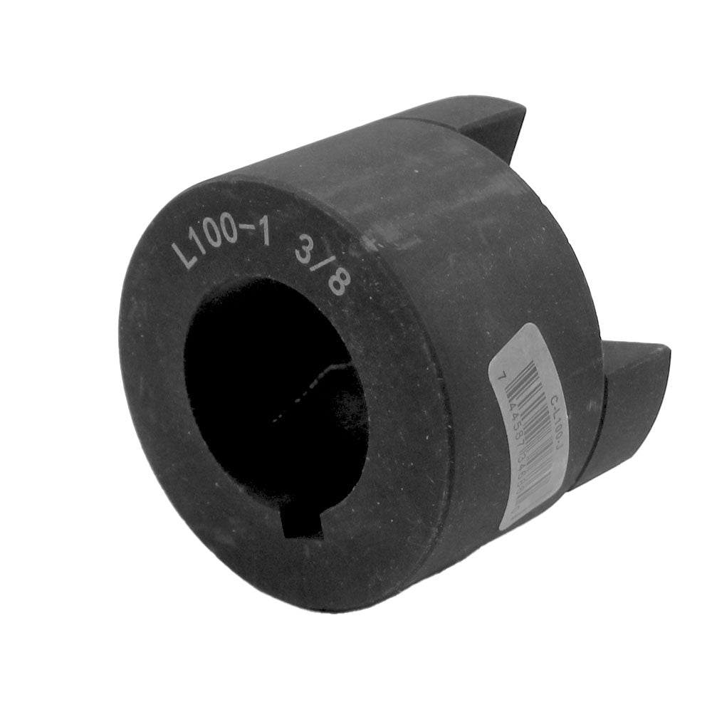 One Replacement 1-3/8" L-Jaw Coupler - L100 Series - 1/4" Keyway