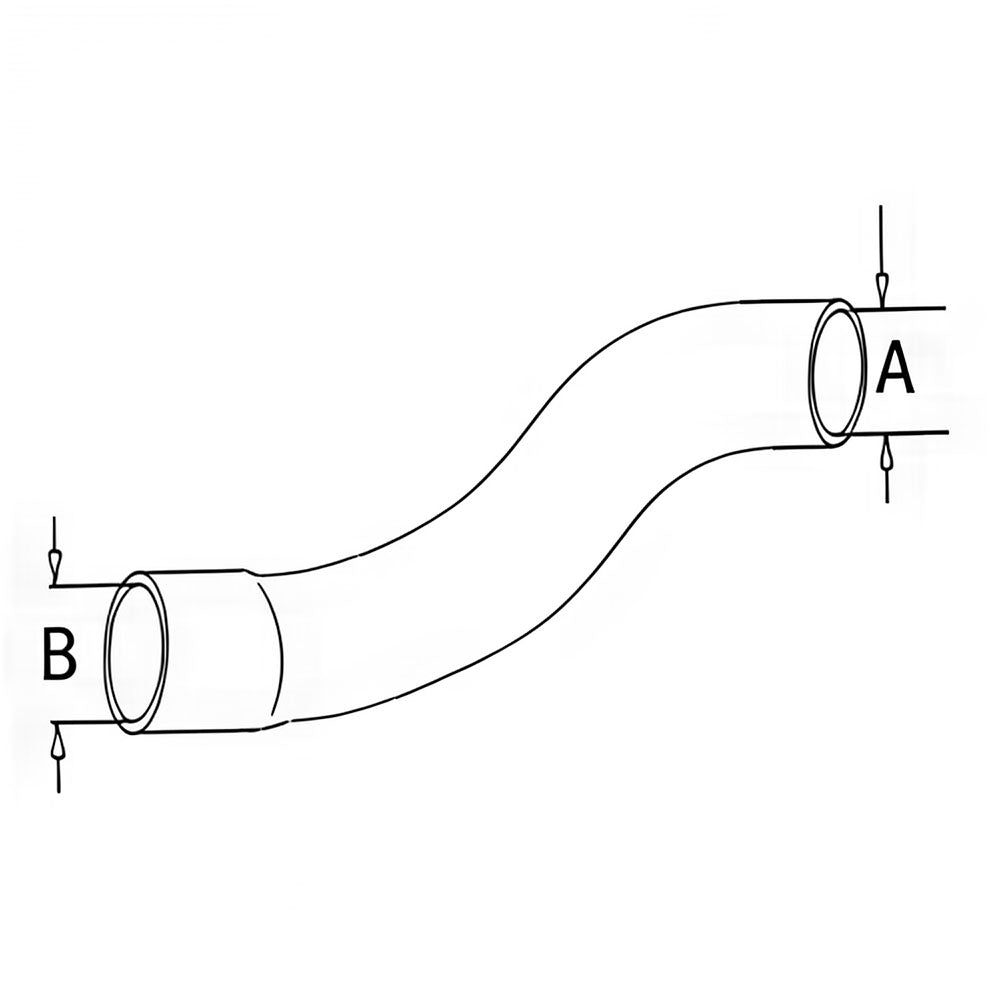 Top Radiator Hose Fits John Deere Replaces L32456