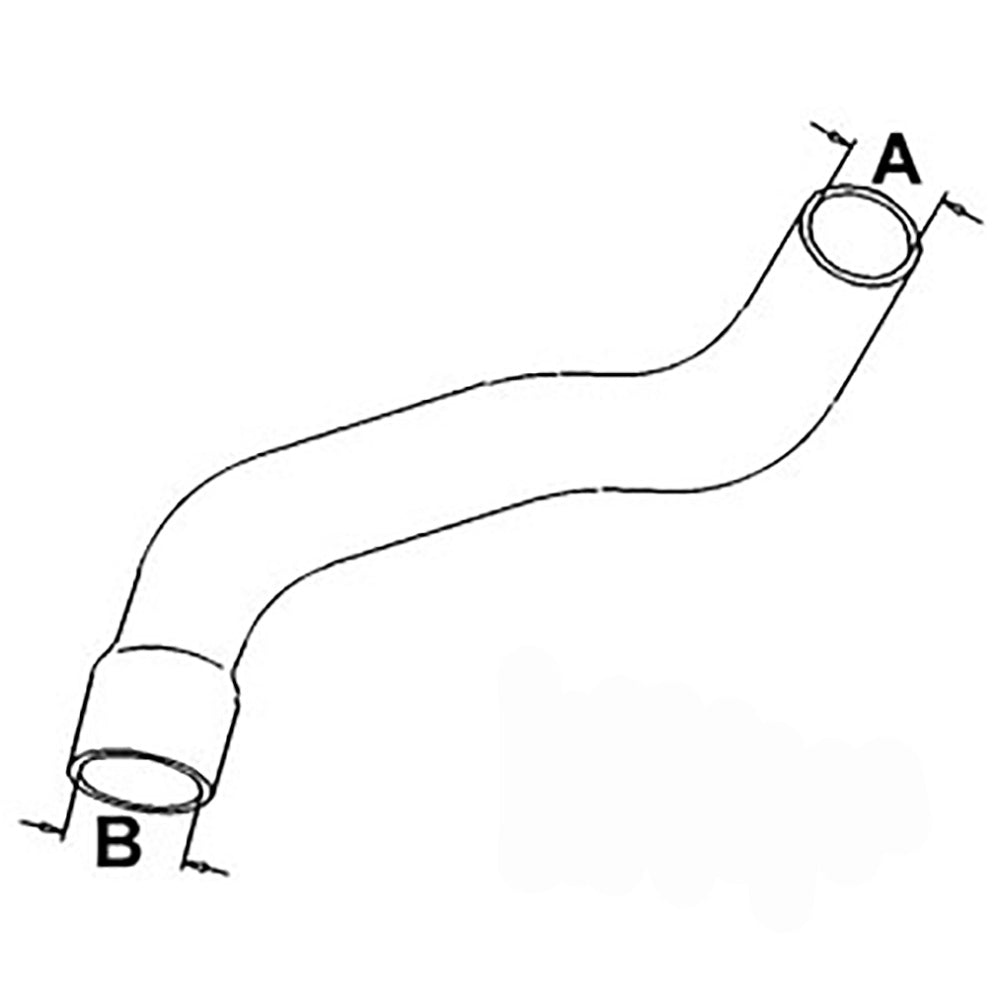Lower Radiator Hose Fits John Deere 2940 2950 3040 3140 3150 3640 L34922