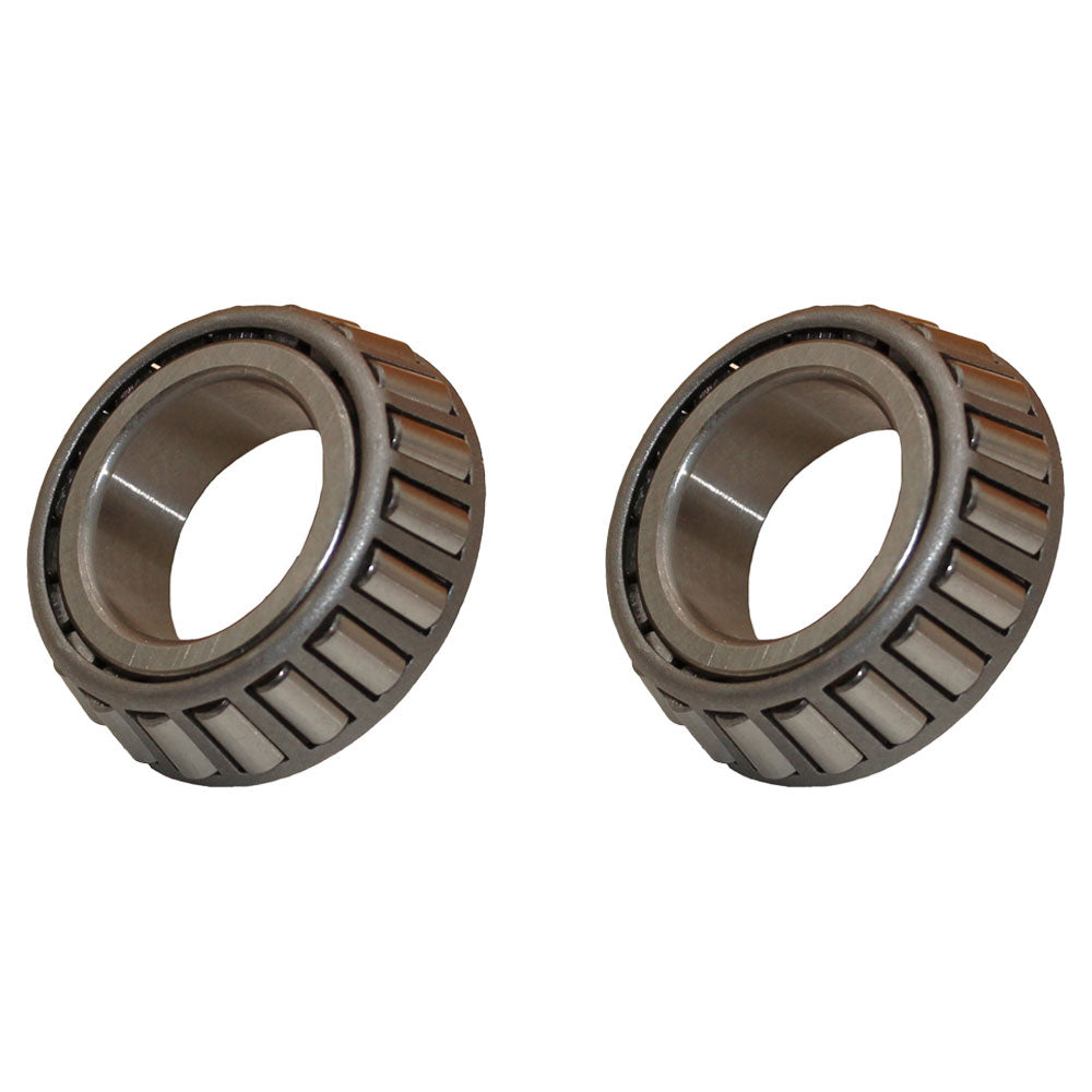 2X ZGZ L44643 L44610 Tapered Roller Bearing Set Wheel Axle Mower Fork Harley