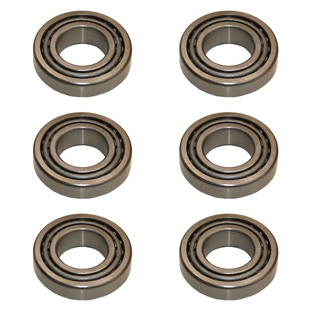6X ZGZ L44643 L44610 Tapered Roller Bearing Set Wheel Axle Mower Fork Harley
