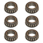 Qty 6: Taper Cone Fits Massey Ferguson Replaces 70341230