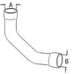 L58793 Fits John Deere Tractor Lower Radiator Hose 1950 2355 1550 1750 1850 2155