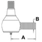 L59042 Tractor Power Steering Cylinder End Fits 1896 2090 2094 2096 2290 +