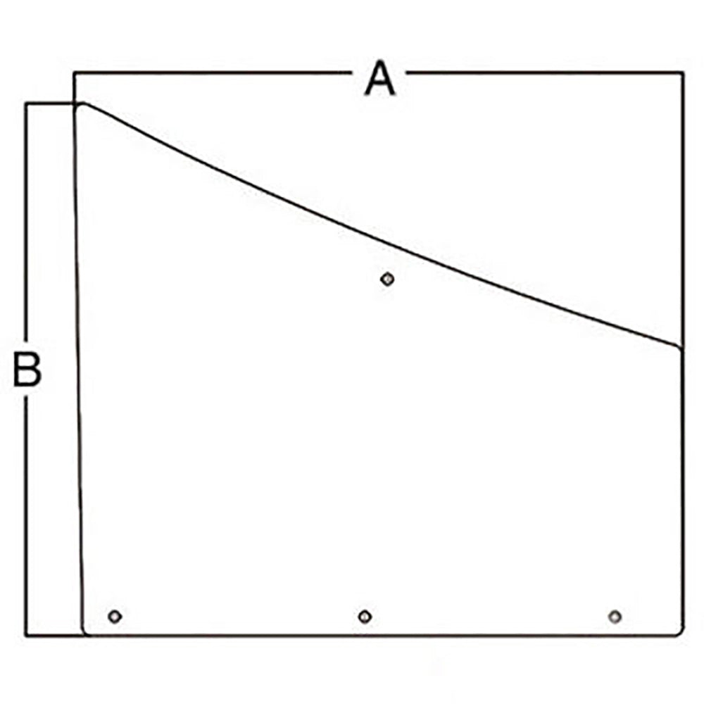 L62594 New Service Door Glass Fits John Deere 2250 2355 2450 2555 2650 2755 +