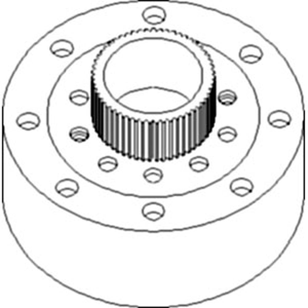 WN-L79729-PEX Gear, Ring Fits John Deere SE6010 SE6020 SE6110 SE6120 SE6220