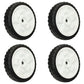 (4) Wheel Set Fits Toro 119-0311 115-2878 137-4832 115-2877 115-2894 137-4833