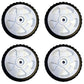 Qty 4: Wheel
 Fits Toro Replaces 119-0311
