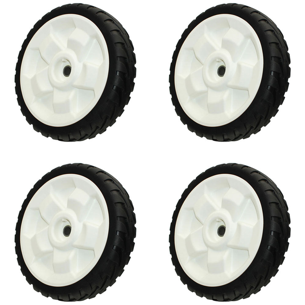 (4) Wheel Set Fits Toro 119-0311 115-2878 137-4832 115-2877 115-2894 137-4833
