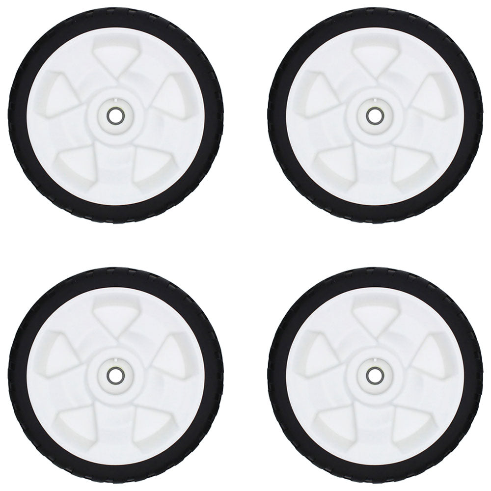 (4) Wheel Set Fits Toro 119-0311 115-2878 137-4832 115-2877 115-2894 137-4833