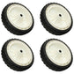 (4) Wheel Set Fits Toro 119-0311 115-2878 137-4832 115-2877 115-2894 137-4833