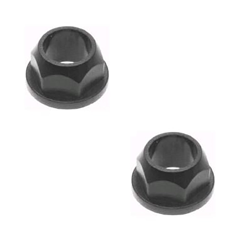 Qty 2: (Plastic) Hex Kingpin Flanged Bushing
 Fits MTD Replaces 741-0225