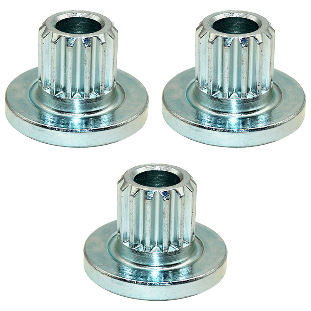 Qty. 3: Splined Blade Bushing Fits Exmark Replaces 103-3037