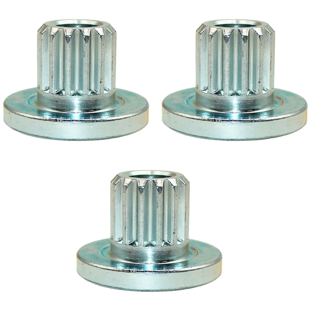 103-303 Three Pack Splined Blade Center Bushing Fits Exmark Splined .94" Center
