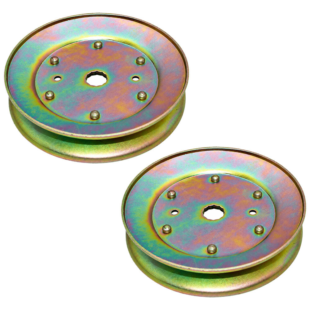Qty 2: Drive Pulleys Fits Poulan Replaces 532129861