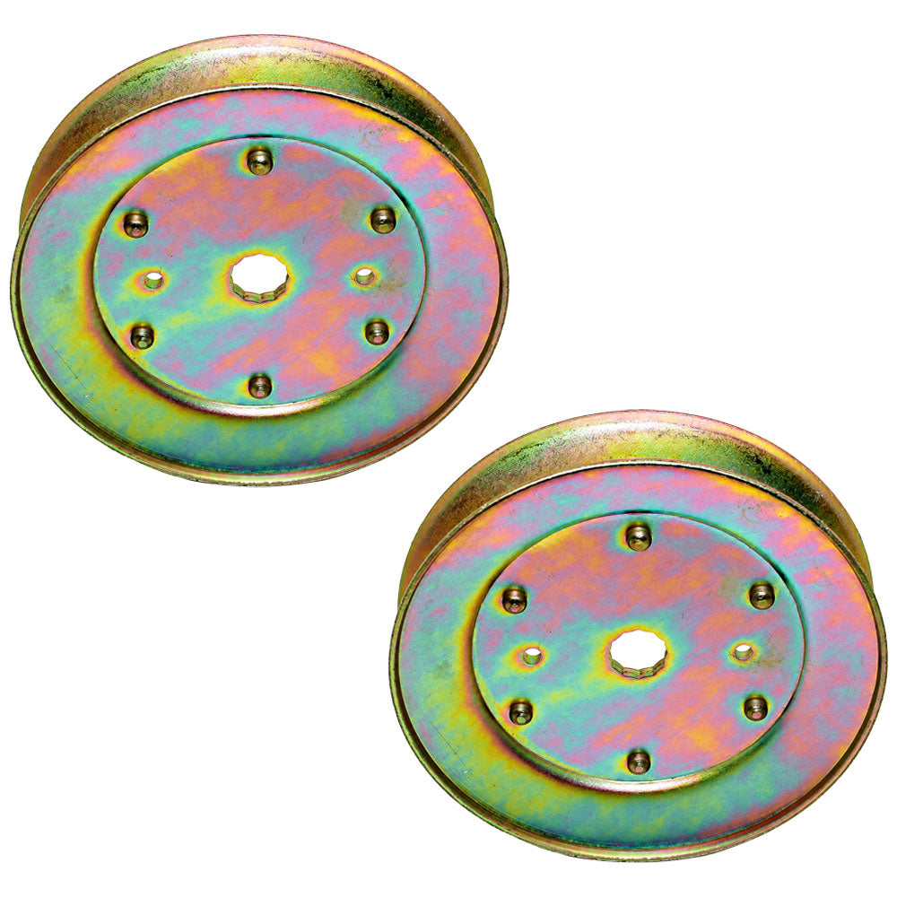 Qty 2: Drive Pulleys Fits Poulan Replaces 532129861