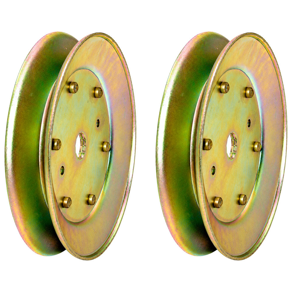 Qty 2: Drive Pulleys Fits Poulan Replaces 532129861