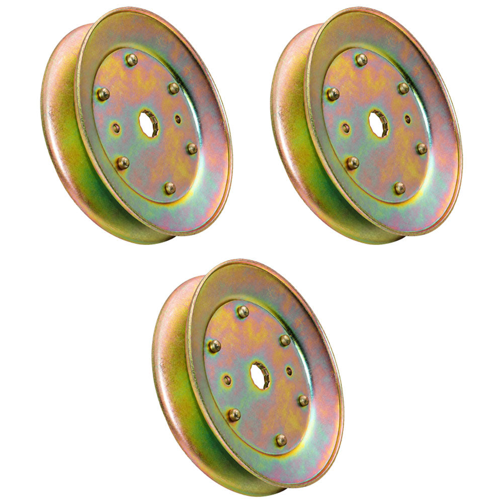 3 Deck Spindle Pulley Fits Husqvarna EZ 5221 5224 EZ5225 MZ52 129861 532173436