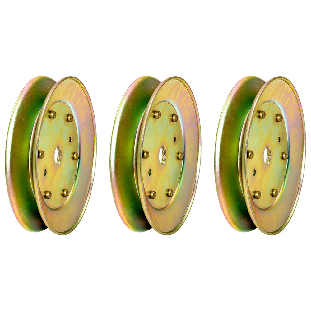 Qty 3: Drive Pulleys Fits Dixon Replaces 44-370