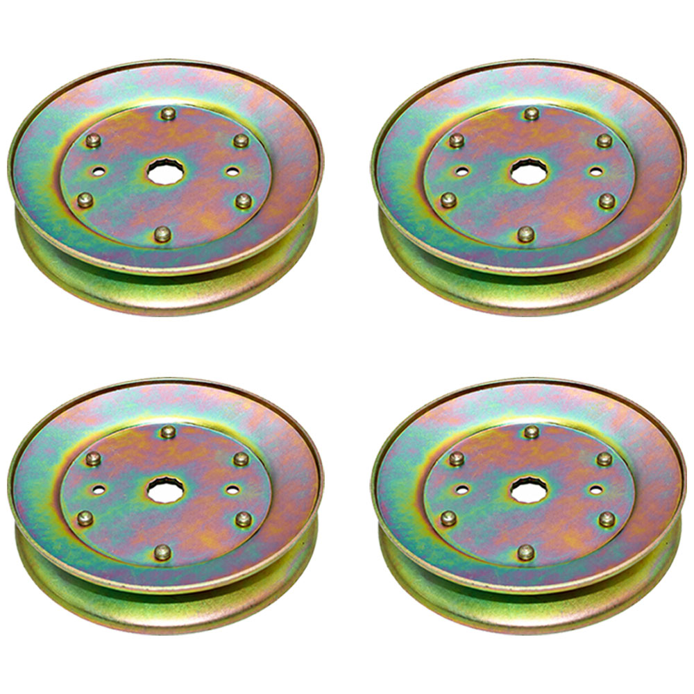 Qty 4: Spindle Pulleys Fits Ariens Replaces 21546127