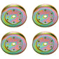 Qty 4: Spindle Pulleys Fits AYP Replaces 129861
