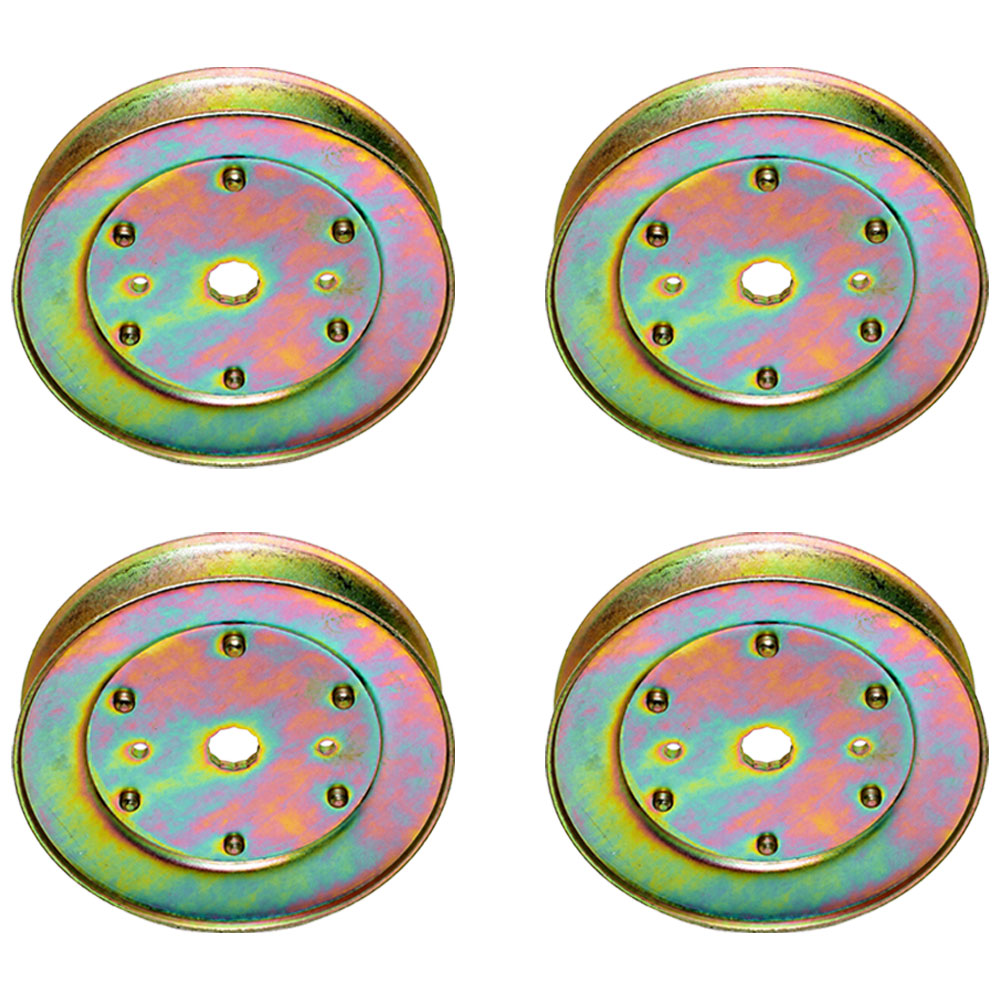 Qty 4: Spindle Pulleys Fits Dixon Replaces 44-370