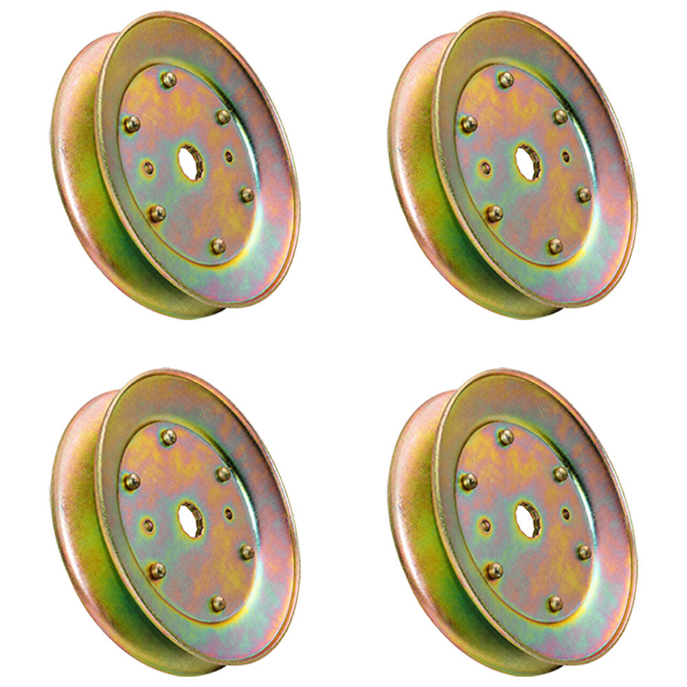 Qty 4: Spindle Pulleys Fits Dixon Replaces 44-370