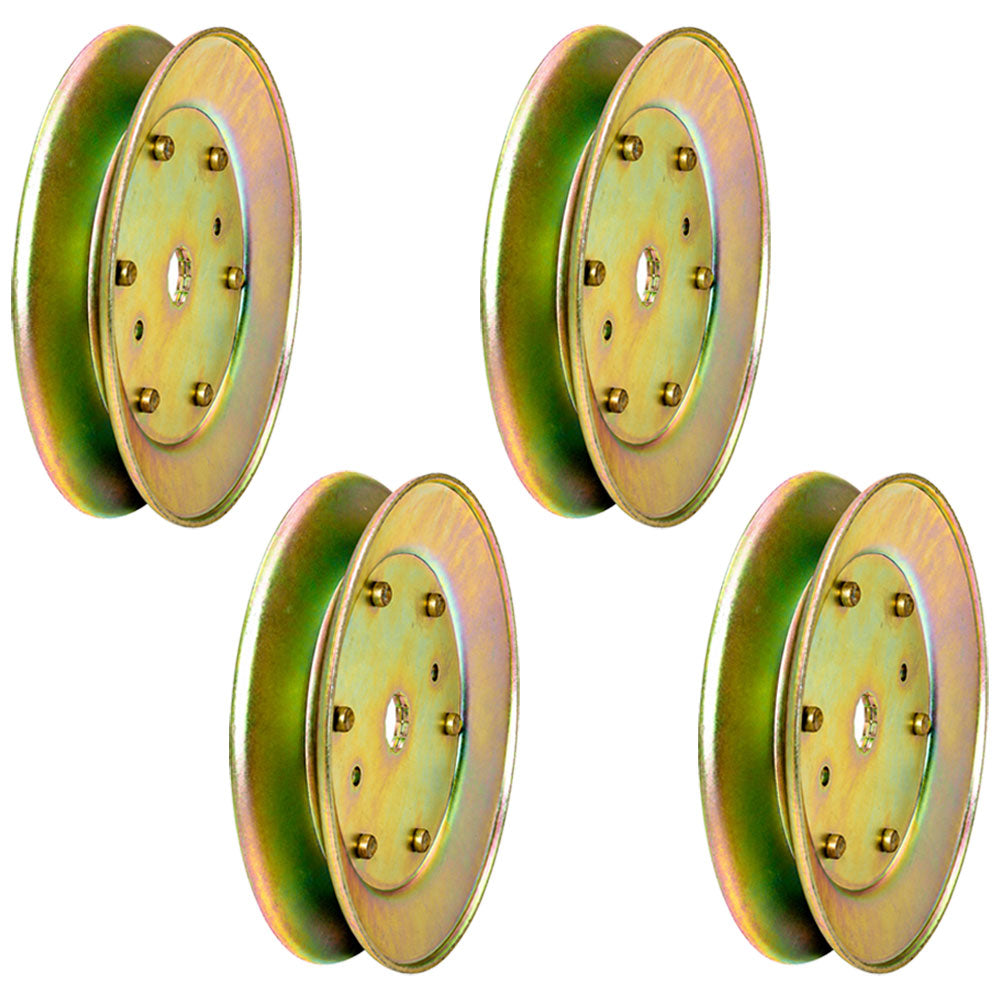 Qty 4: Spindle Pulleys Fits Poulan Replaces 532129861