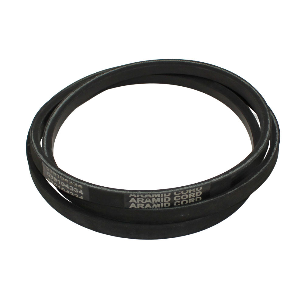 Pump Drive Belt Fits Husqvarna Replaces 104334 Made with Aramid
