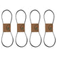 Qty 4: Belt Fits Exmark Replaces 103-6906