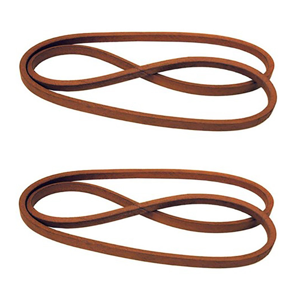 12426 Two Pump Drive Belts Fits Exmark Lazer Z 109-3388 Fits Toro Titan 109-8069