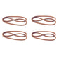 4PK Deck Belt Fits Exmark 109-8073 1098073 Lazer Z 60" Deck AS S X Series