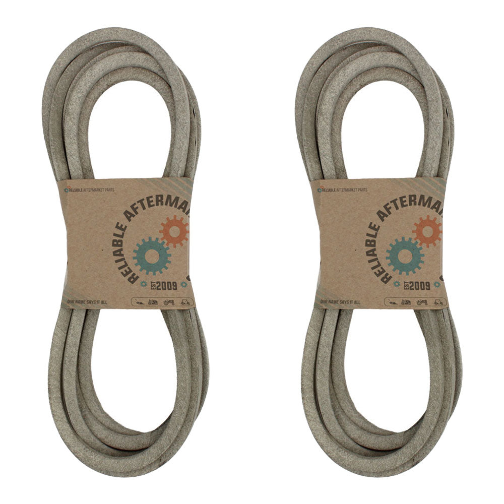 135-5777 Two Deck Belts Fits Exmark LAZER Z LZ-LP NEXT LAZER ASX LZ34KA726