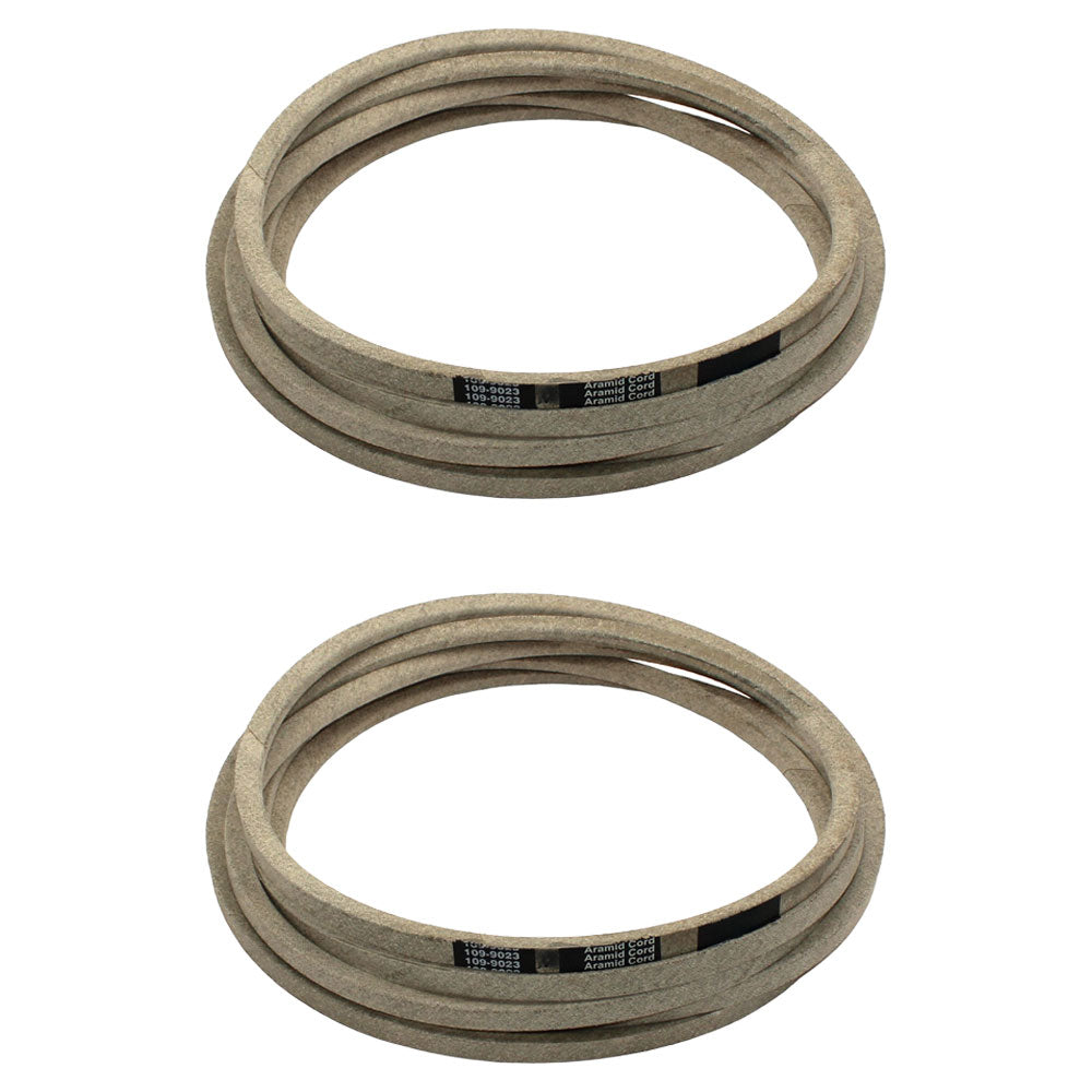 (2) 109-9023 Deck Belts .625" x 219" Fits Toro Z Master 72912 72918 72928 72947