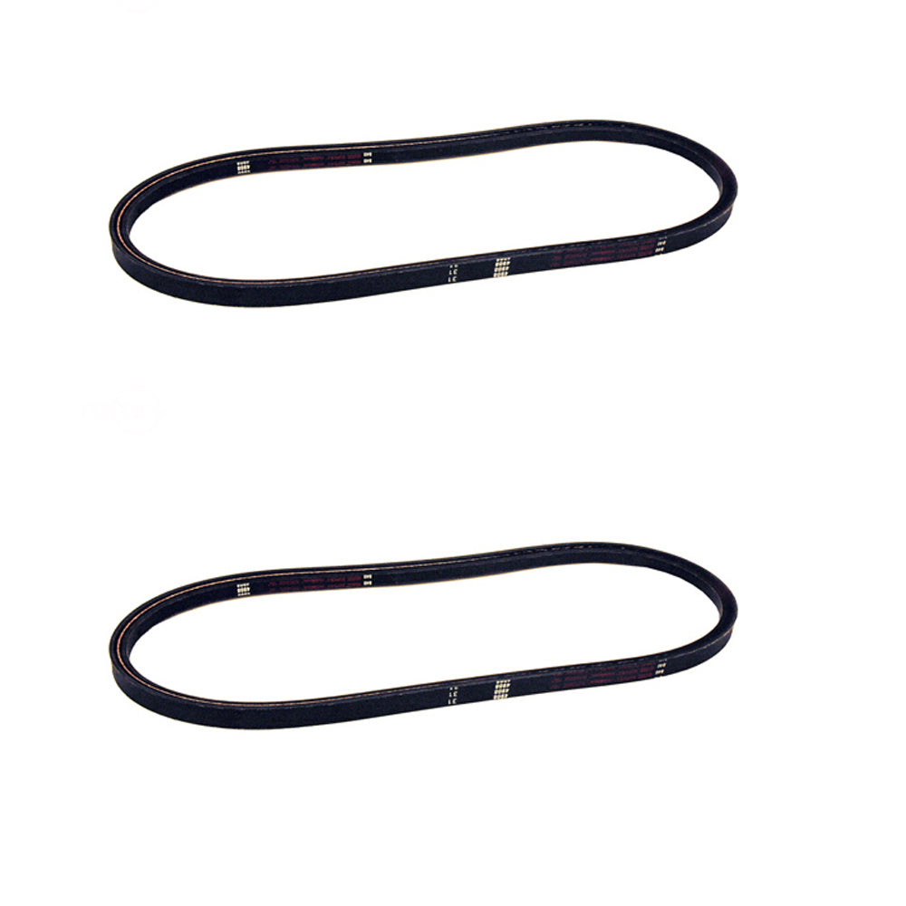 (2 Pack) 381914 PTO Shaft & Clutch Drive Belts 381940 Fits Grasshopper 1622 612