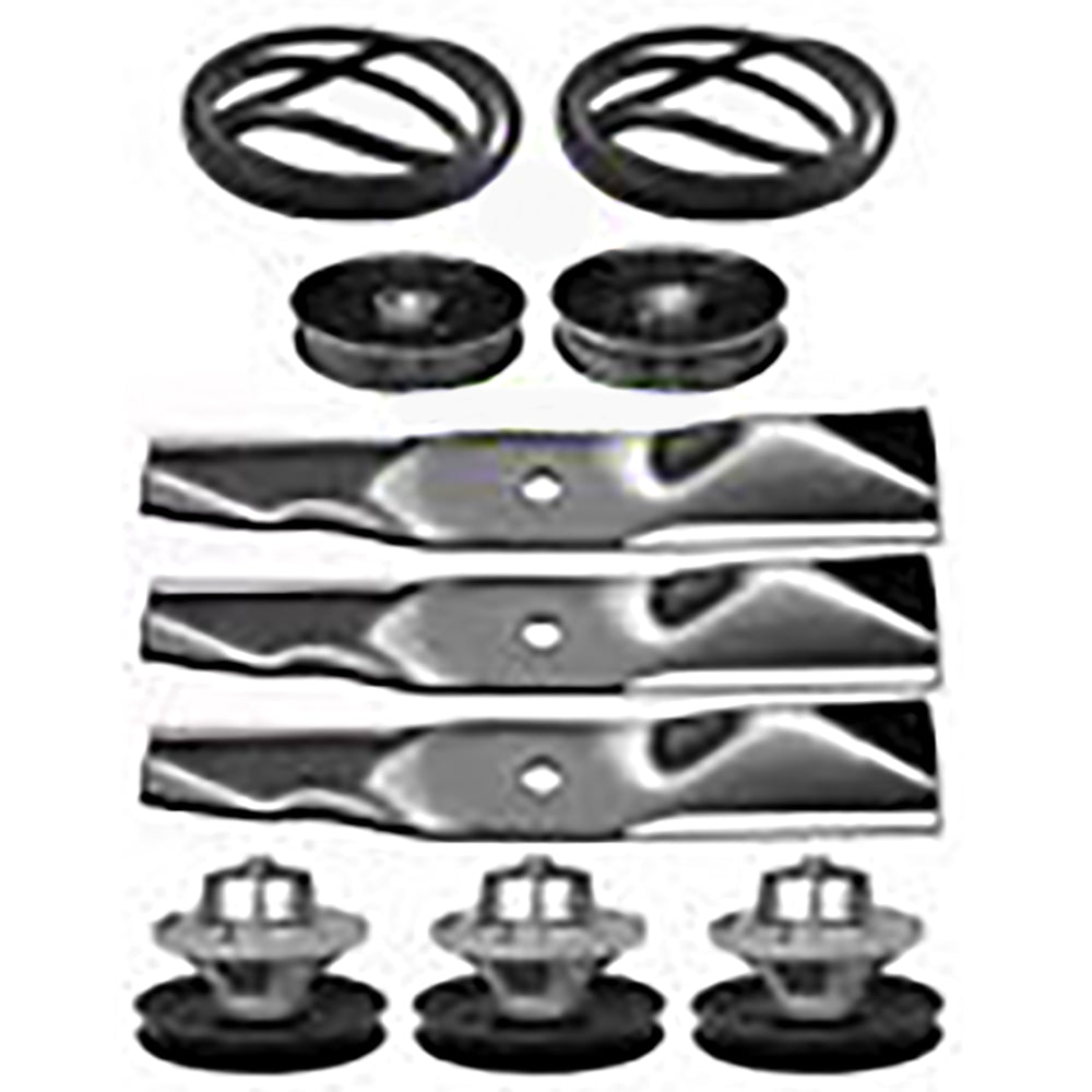 Mower Deck Rebuild Kit Fits John Deere Replaces AM106627 Made with Aramid
