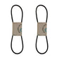 Qty. 2: Drive Belt Fits Universal Products Replaces 4L470