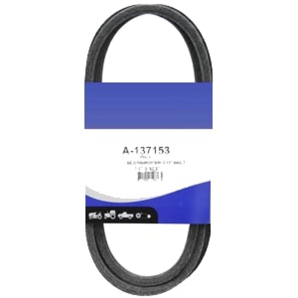 Drive Belt Wrapped and Made With Aramid Cord 1/2" W X 83.5" L Fits Sears Mowers
