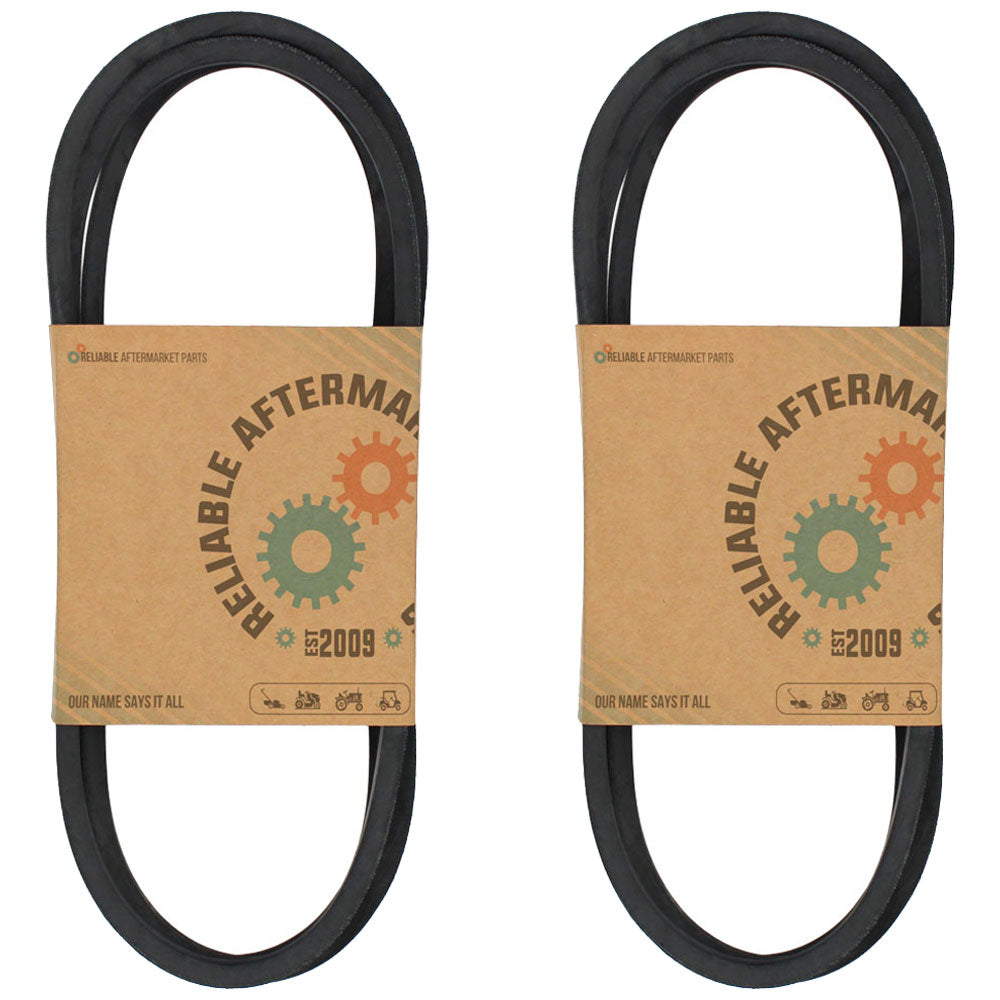 Qty. 2: Drive Belts Fits Husqvarna Replaces 532-13-08-01