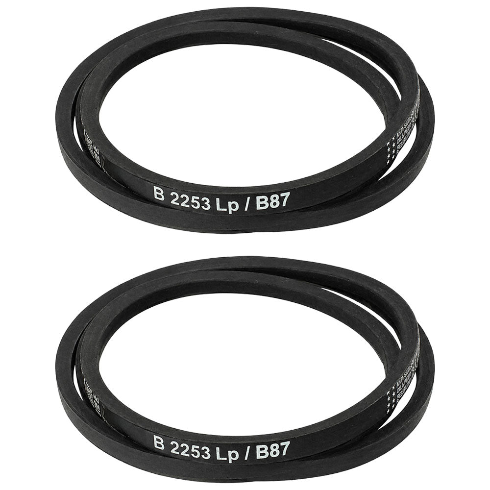 Qty 2: Belt
 Fits Sears Replaces PP13007