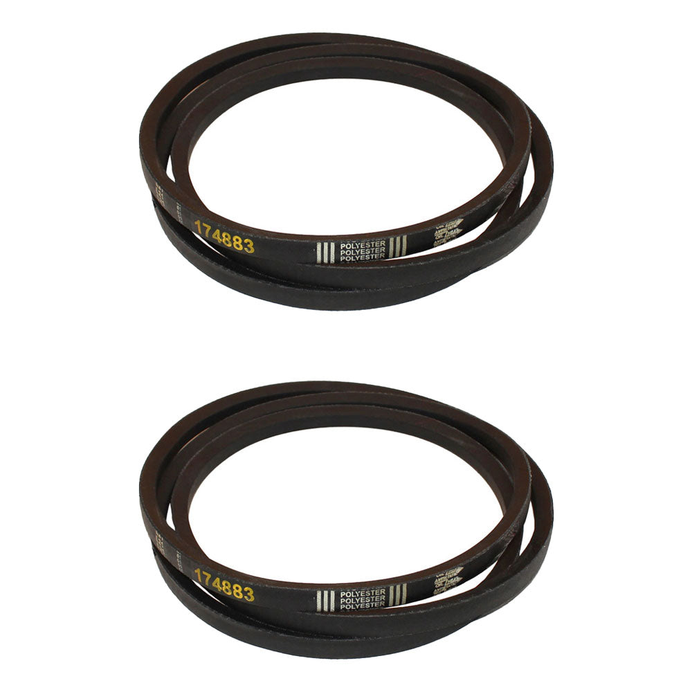 Qty 2: Belt Fits Husqvarna Replaces 531 30 07-67