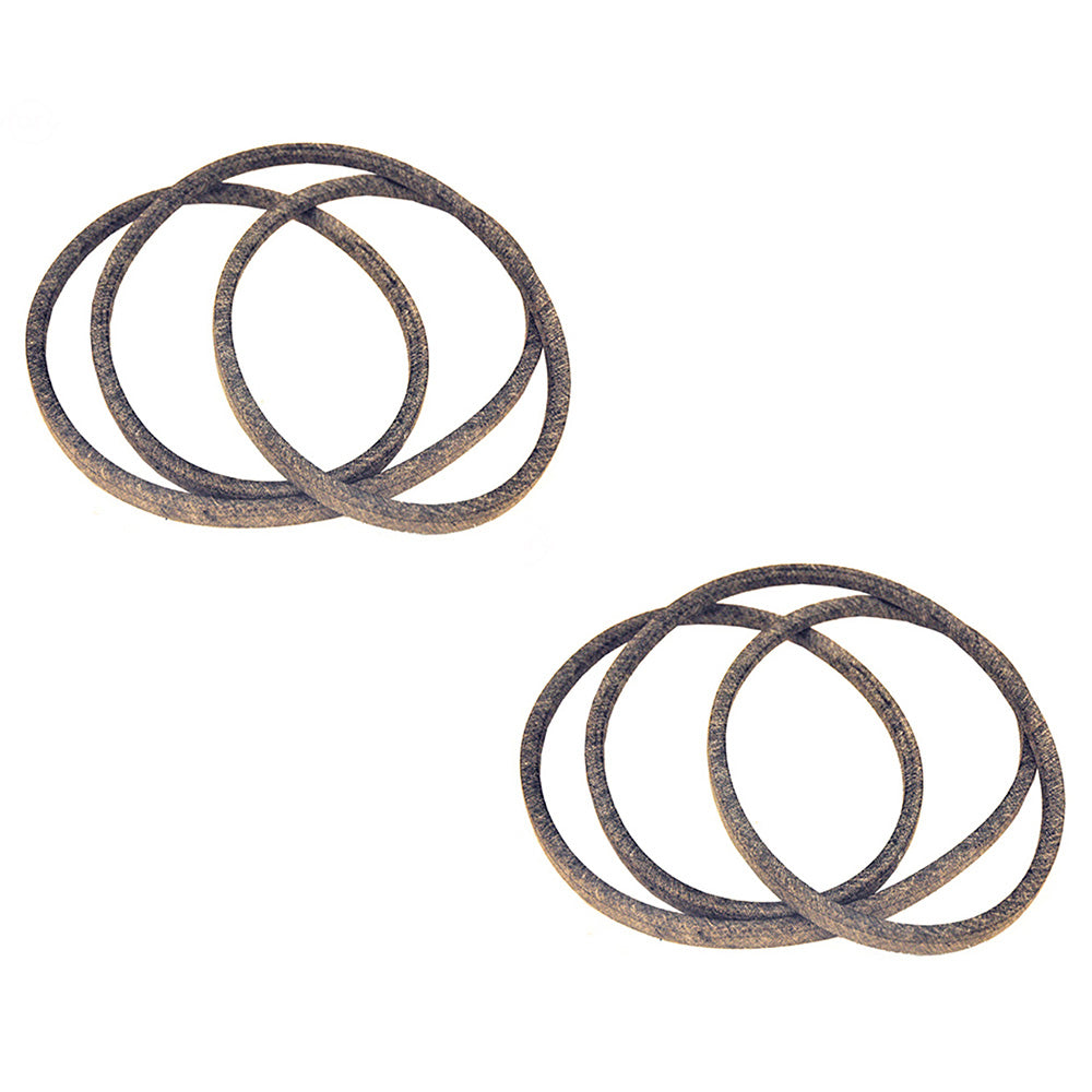 (2) 48" Lawn Mower Deck Belt Fits Husqvarna 180808 Fits Poulan Fits Craftsman