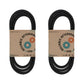 Qty 2: Secondary Deck Belt  Fits AYP Replaces 174369
