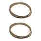 Qty 2: Belt Fits Toro Replaces 110-6871 Made with Aramid