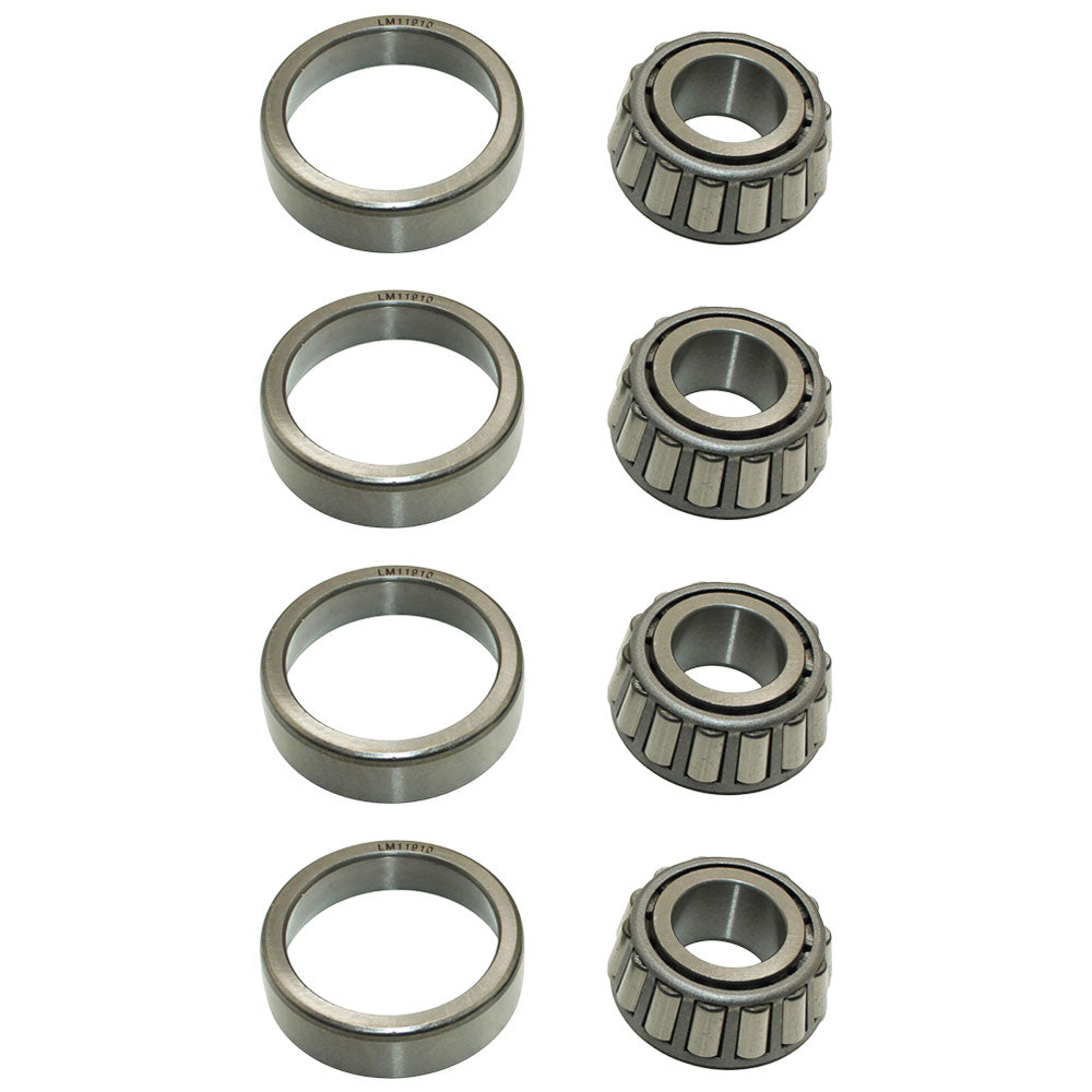 Qty. 4: Bearing Cone & Cup
 Fits Gravely Replaces 01031200